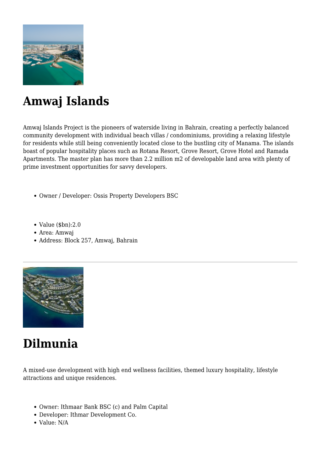 Amwaj Islands,Dilmunia,Marassi Al Bahrain Cruiseport
