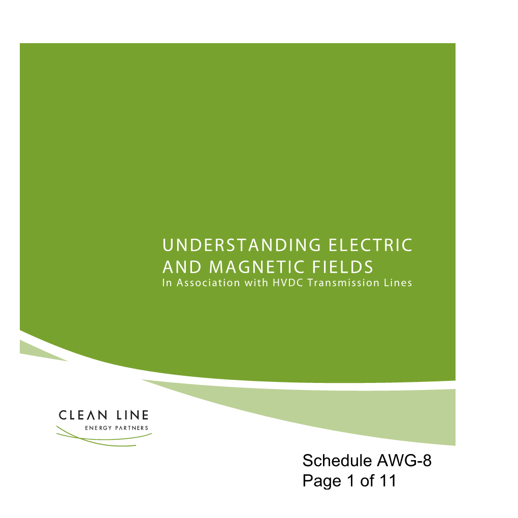 UNDERSTANDING ELECTRIC and MAGNETIC FIELDS in Association with HVDC Transmission Lines