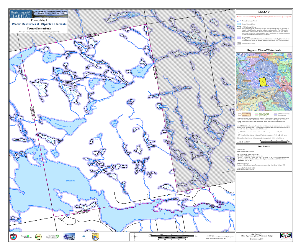 Water Resources & Riparian Habitats