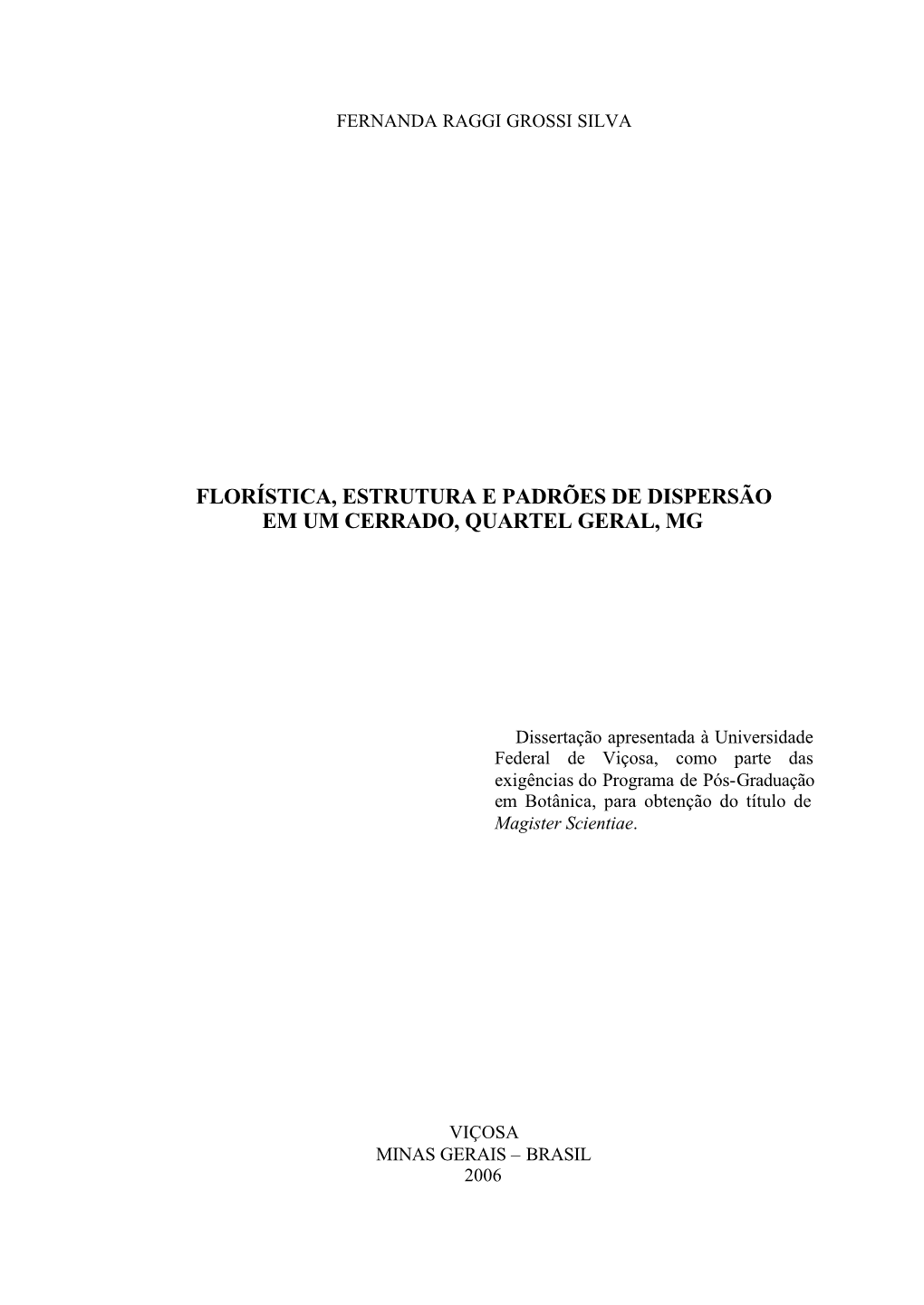 Dissertação Fernanda Raggi Grossi Silva