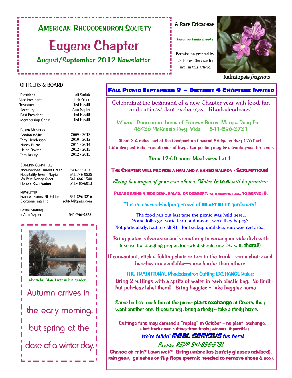 2012 Aug Sep Eugene Chapter NL For