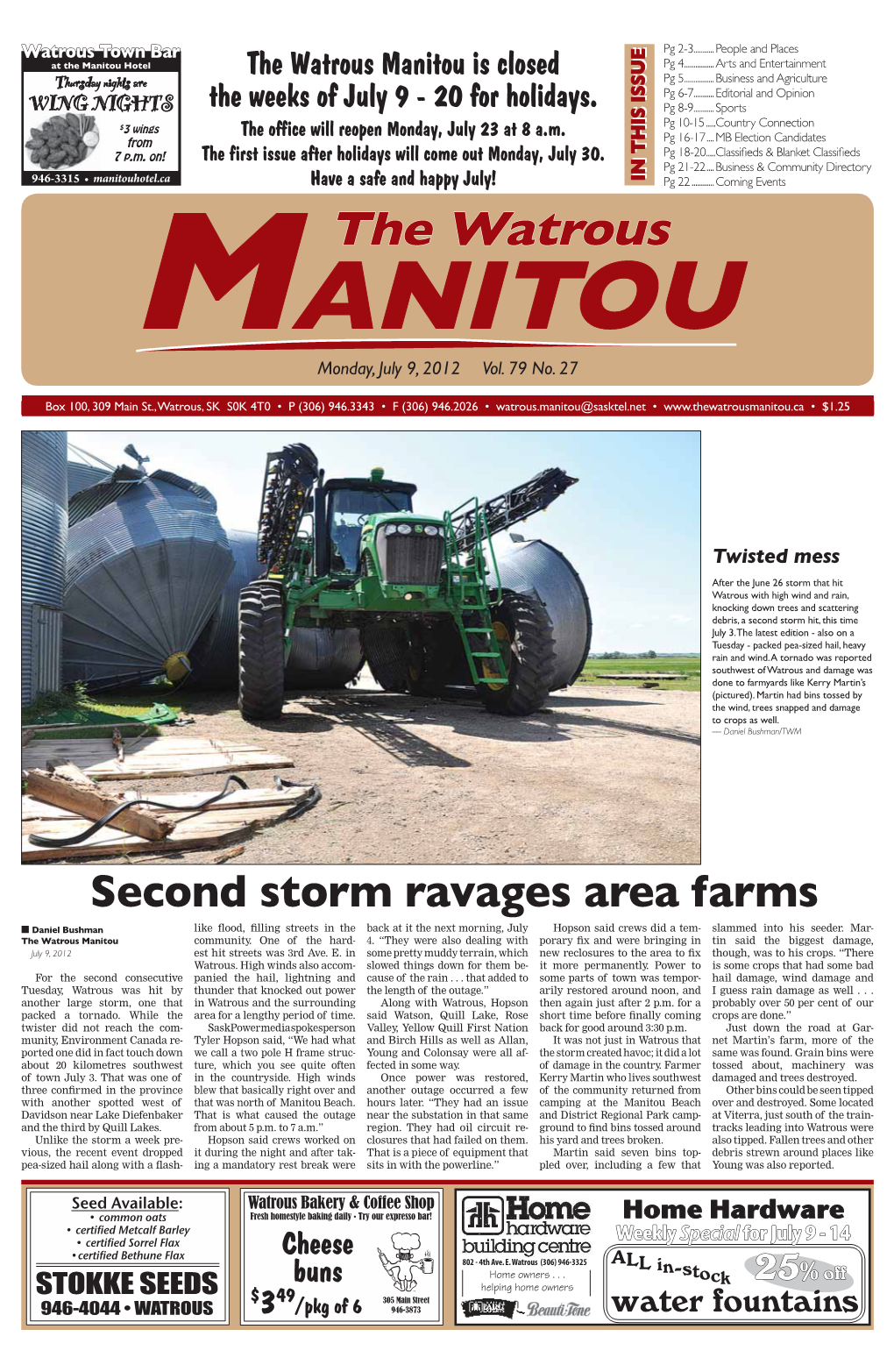 The Watrous Manitou Is Closed Pg 5