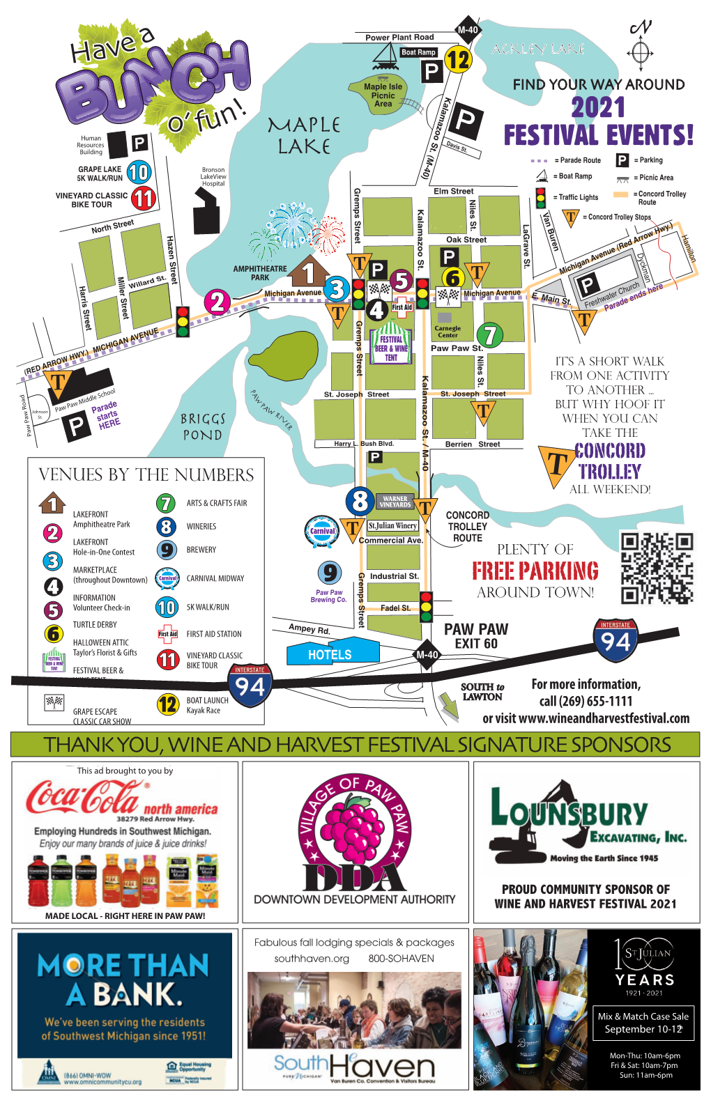 Wine Harvest Festival Map Pdf 