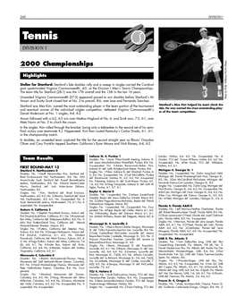 Tennis M (99-00) 11/28/00 11:12 AM Page 260