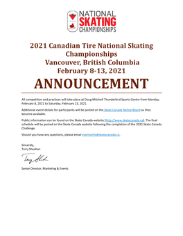 2021 CDN Event Announcement