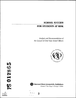 For Students at Risk