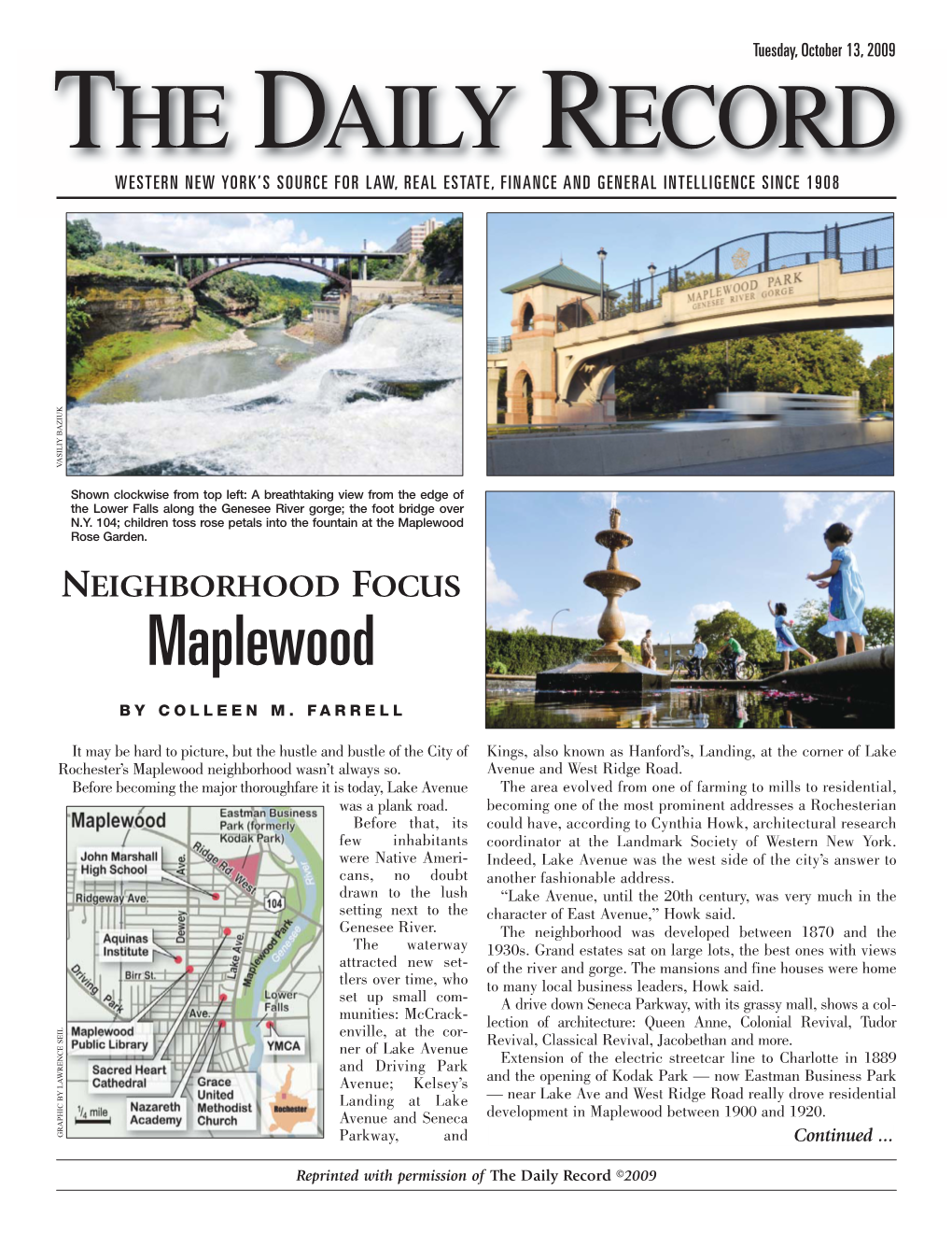 Maplewood:Reprint Template.Qxd.Qxd