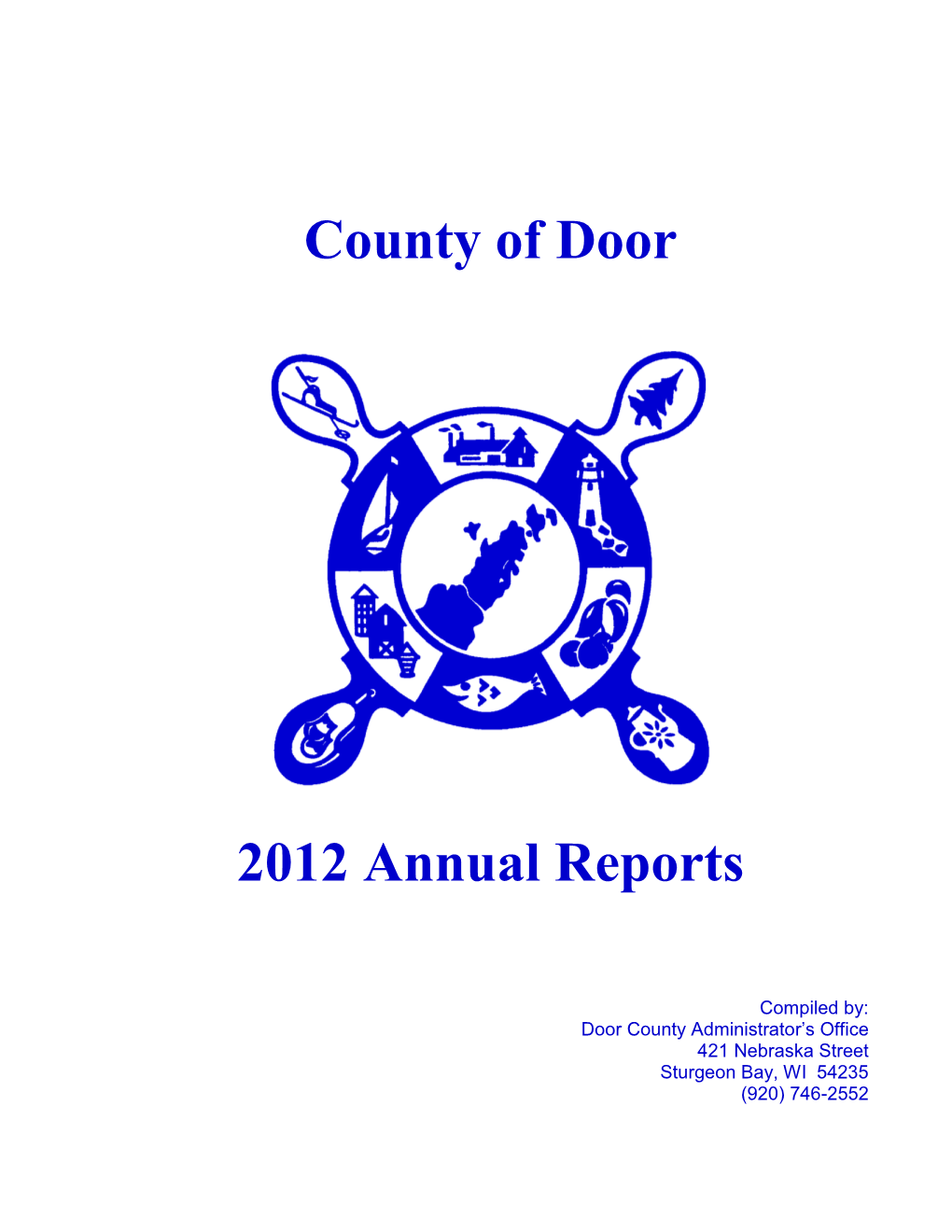 County of Door 2012 Annual Reports