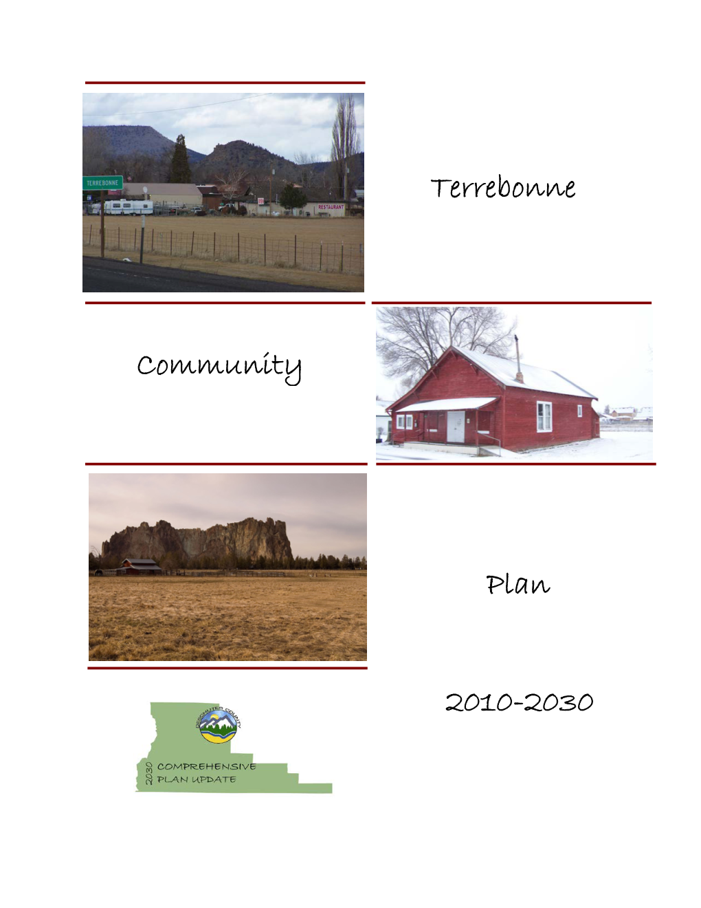 Terrebonne Community Plan 2010-2030