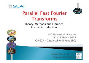 Parallel Fast Fourier Transform-Numerical Lib 2015