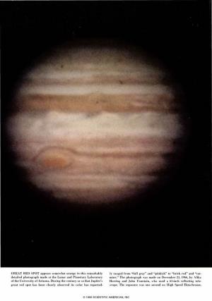 Jupitor's Great Red Spot
