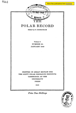 Polar Record