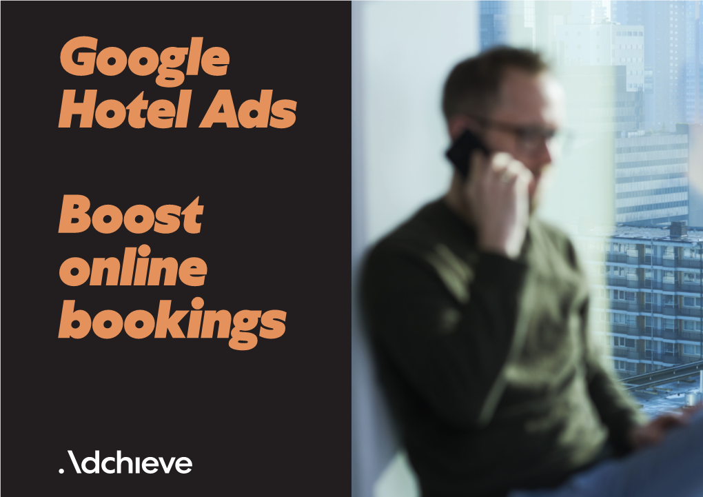 Google Hotel Ads Boost Online Bookings