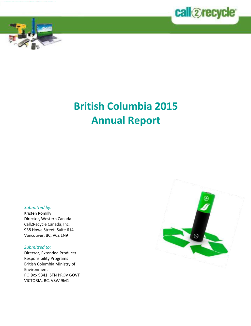 British Columbia 2015 Annual Report