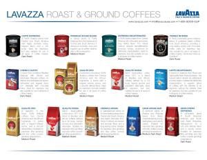 Lavazza Roast & Ground Coffees