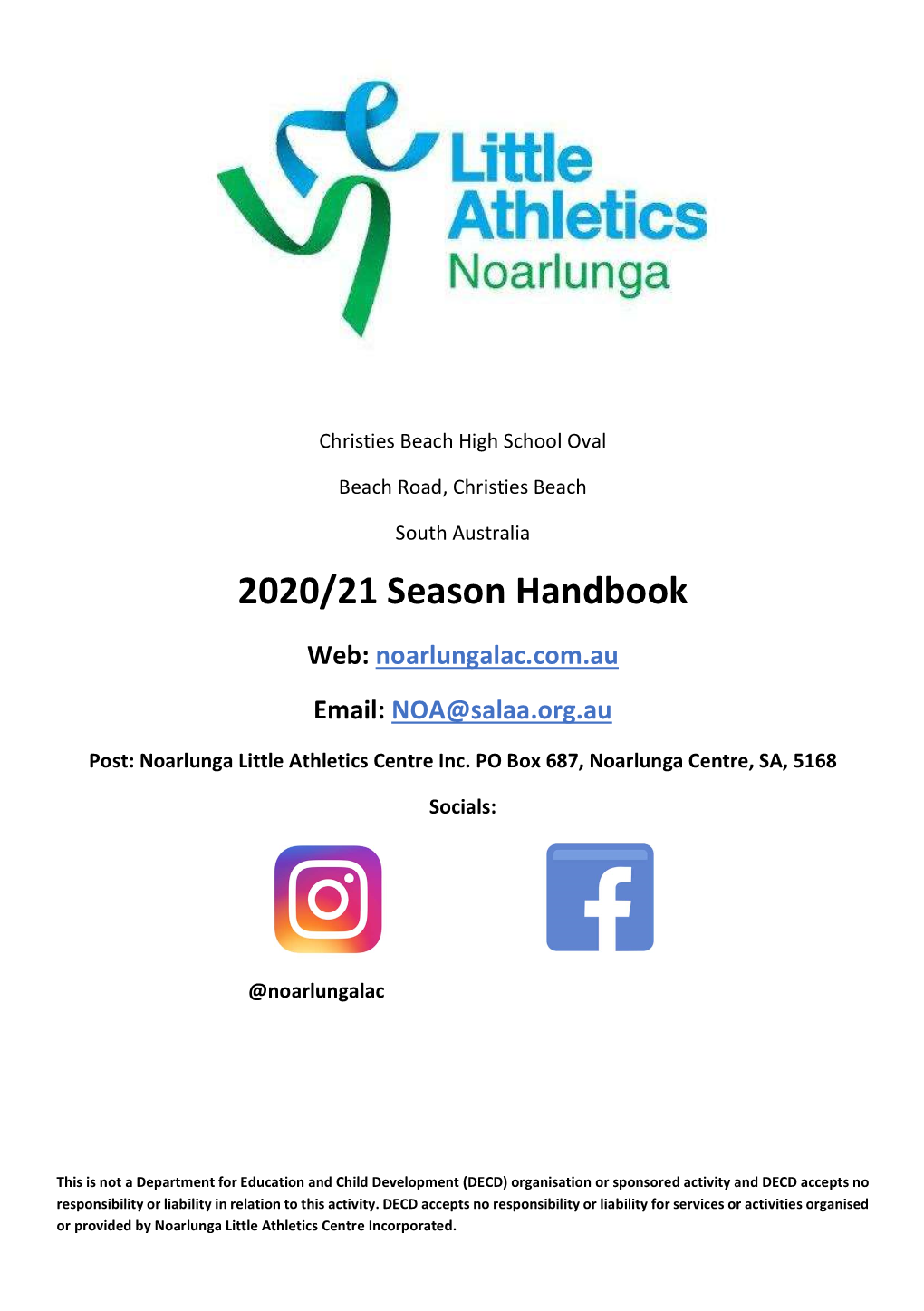 2020/21 Season Handbook