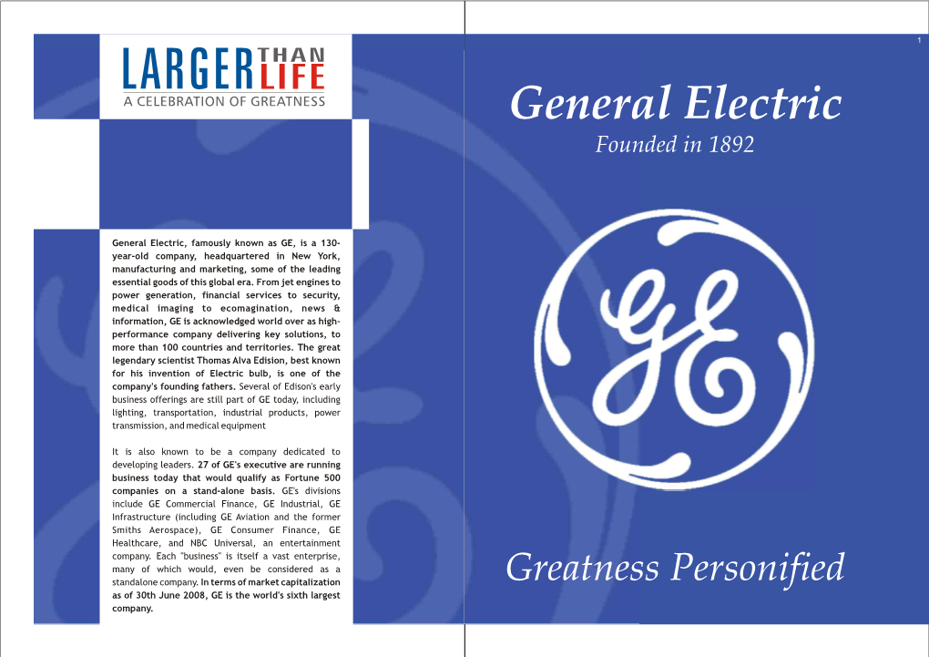 General Electric's