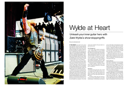 Wylde at Heart Unleash Your Inner Guitar Hero with Zakk Wylde’S Show-Stoppingriffs