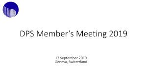 Members' Meeting Package