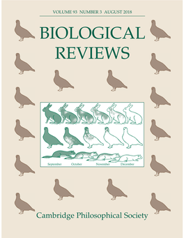 Biolo Gical Reviews