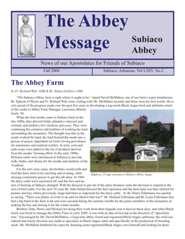 The Abbey Message Subiaco