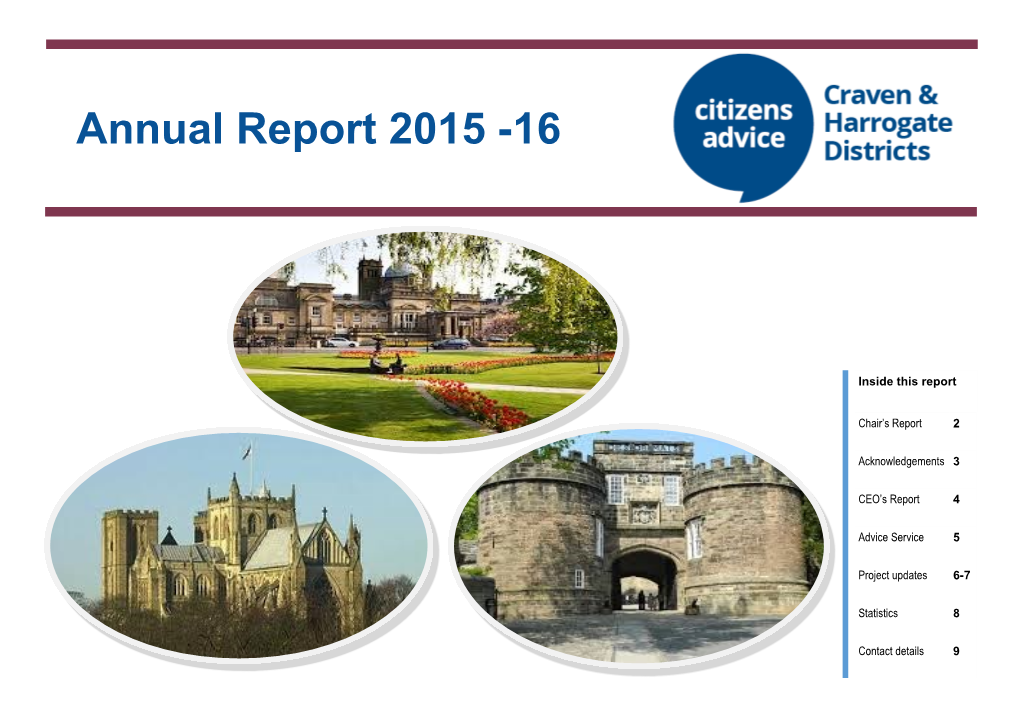 Annual Report 2015 -16