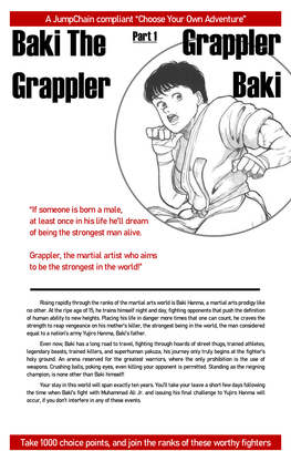 Part 1 Baki the Grappler