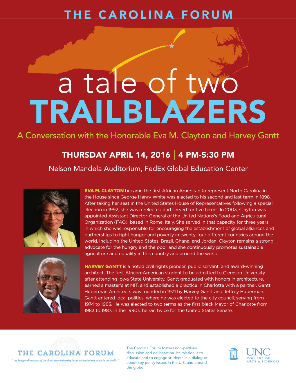 A Tale of Two TRAILBLAZERS a Conversation with the Honorable Eva M