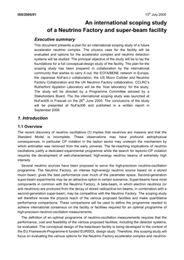 An International Scoping Study of a Neutrino Factory and Super-Beam