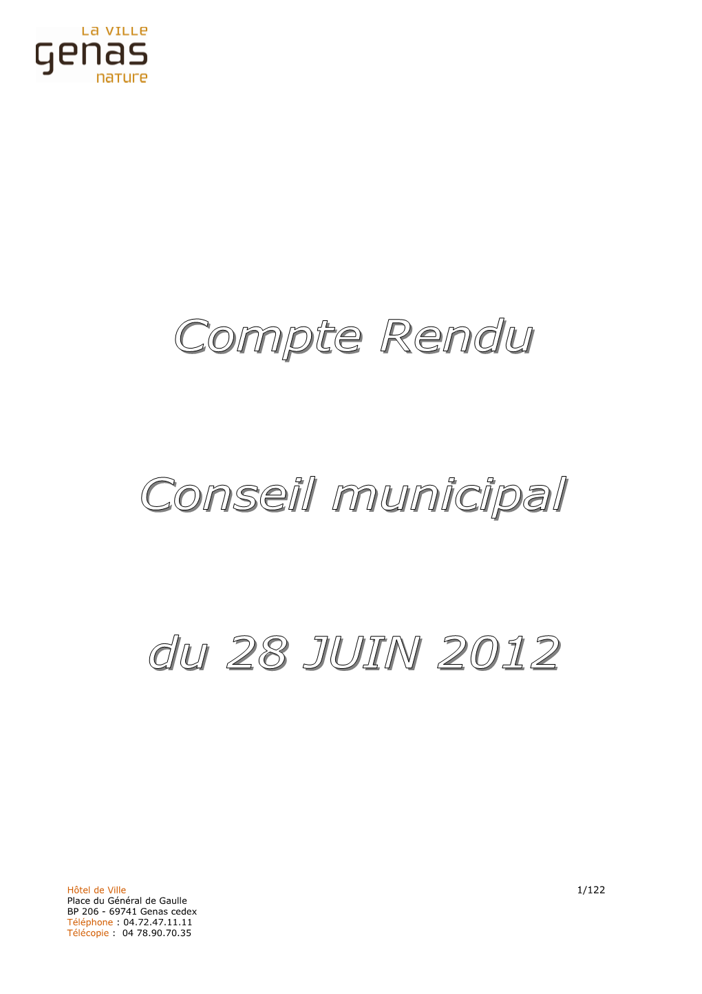 Cr Cm 28 Juin 2012