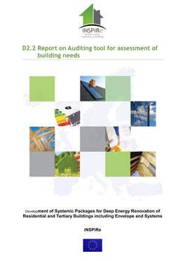 Report on Auditing Tool for Assessment of Building Needs
