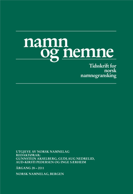 Namn Og Nemne 28 – 2011