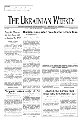 The Ukrainian Weekly 1999, No.49