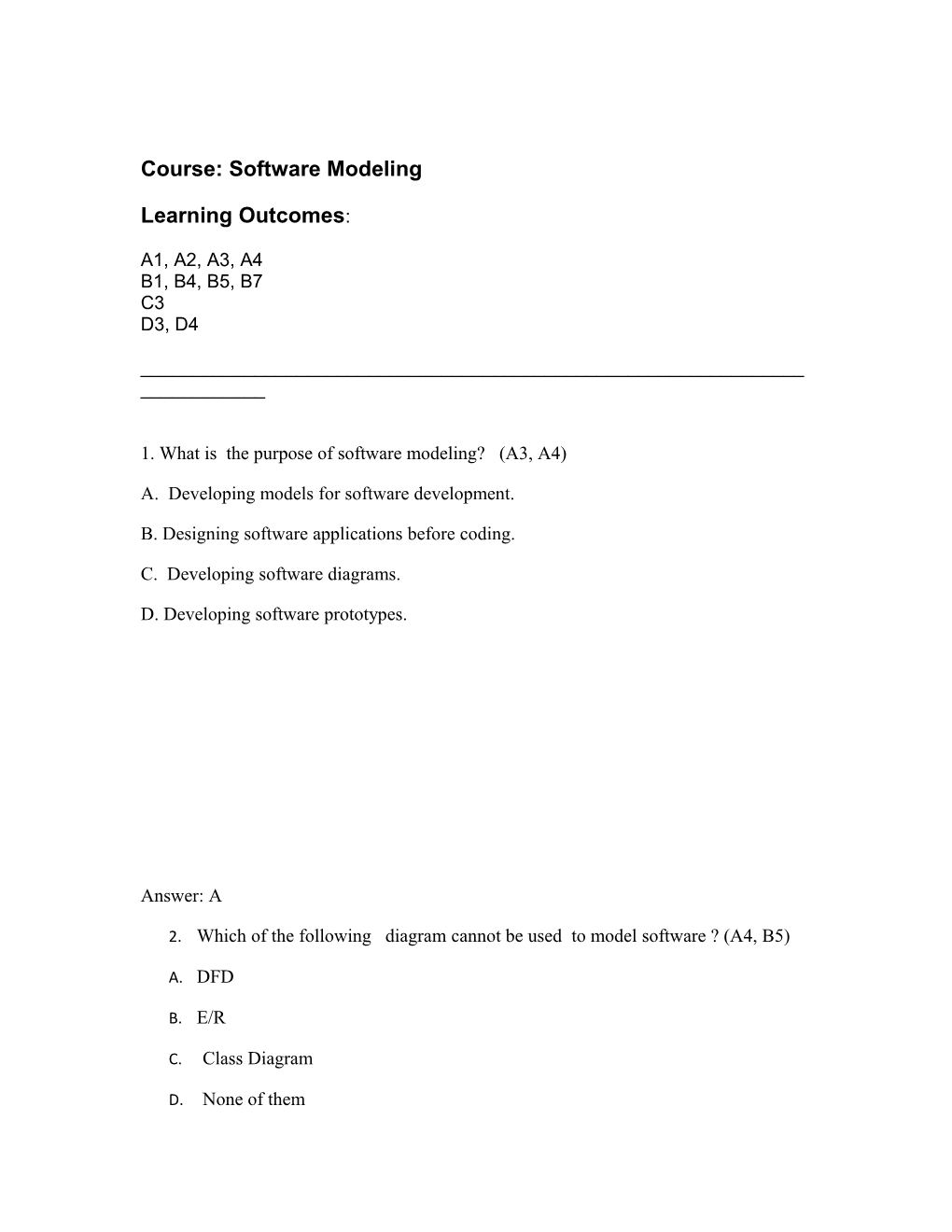 A Sequence Diagram Is