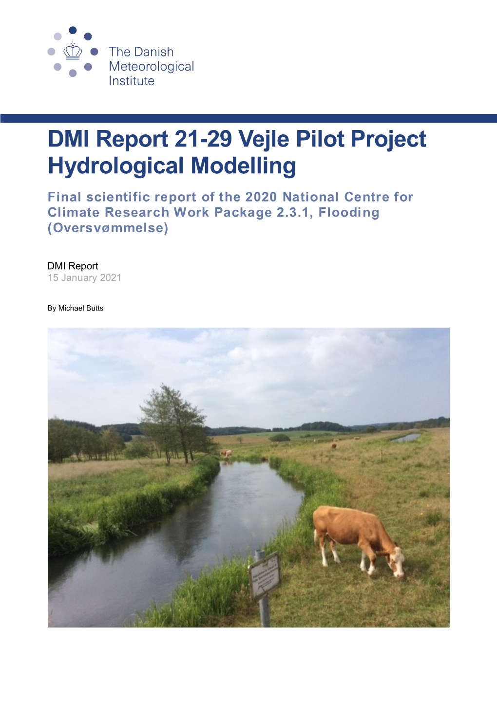 DMI Report 21-29 Vejle Pilot Project Hydrological Modelling