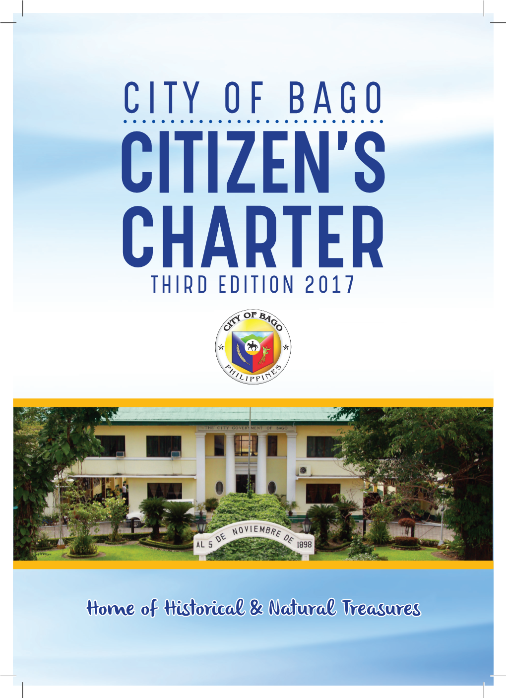 City of Bago Citizen’S Charter Third Edition 2017