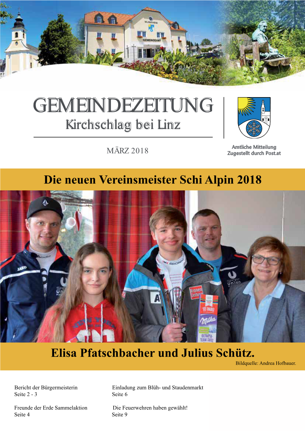 GEMEINDEZEITUNG Kirchschlag Bei Linz