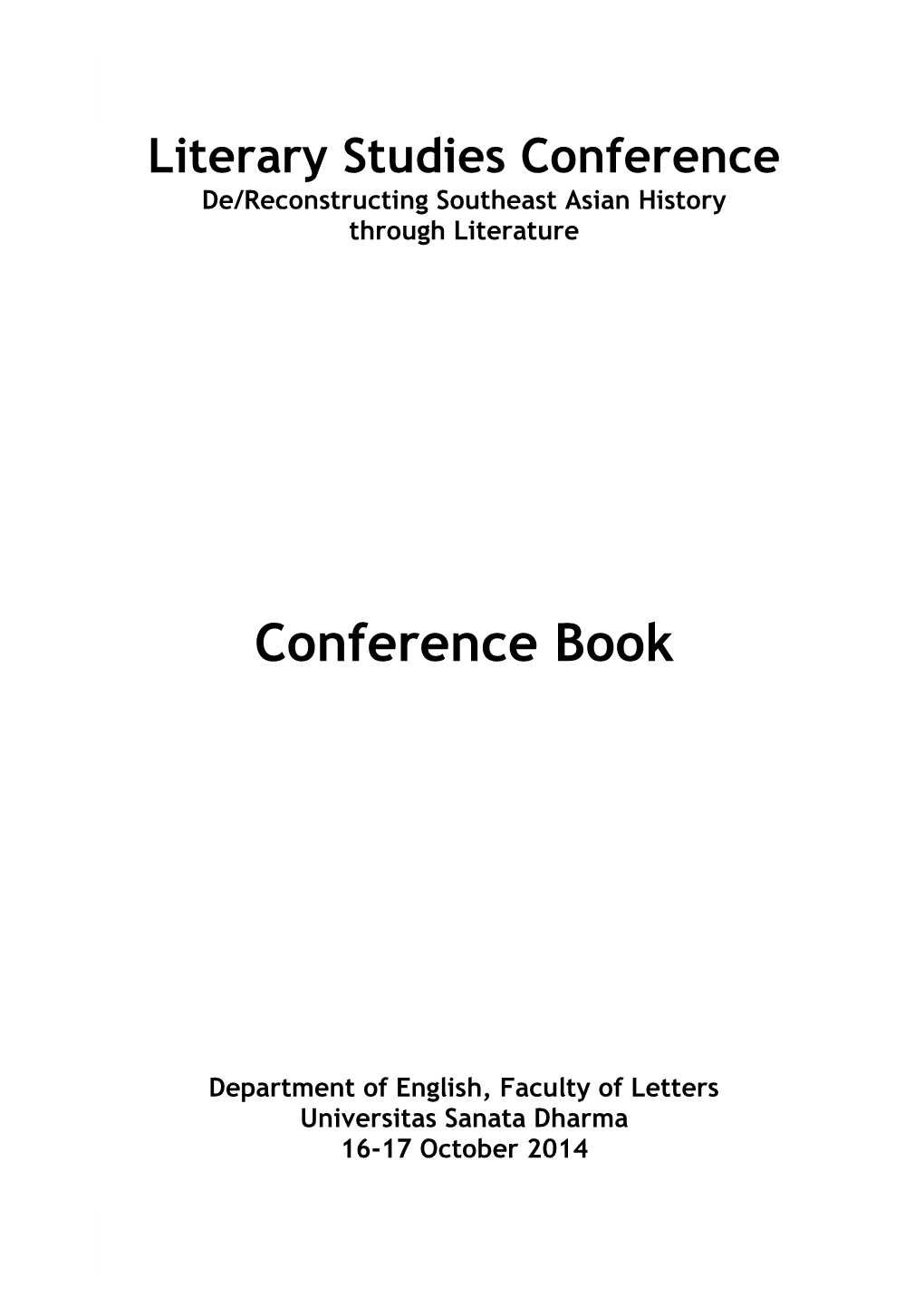 Conference Book
