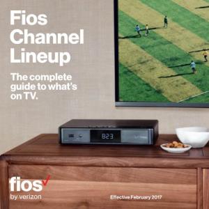 Fios Channel Lineup the Complete Guide to What’S on TV
