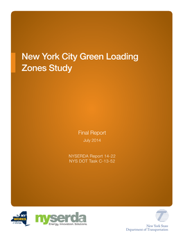 New York City Green Loading Zones Study