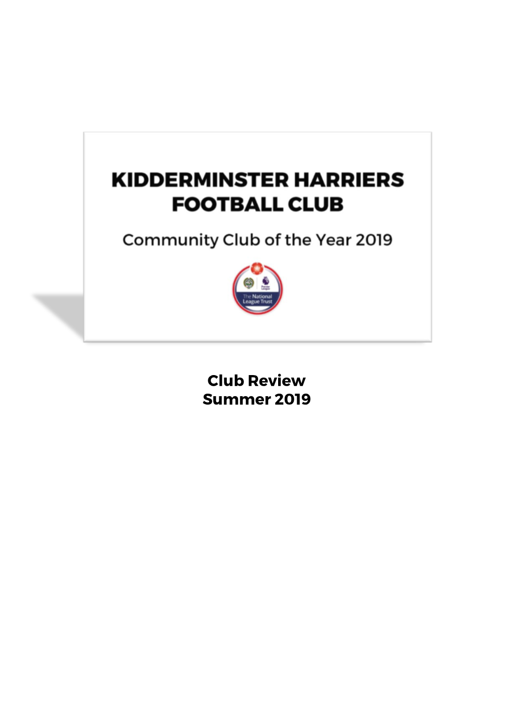 Club Review Summer 2019