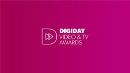Digiday Video & TV Awards 2021