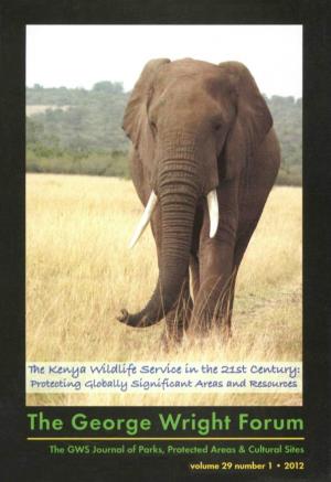 The Kenya Wildlife Service at Its Best