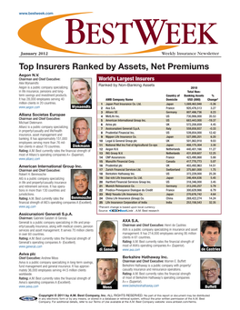 Bestweek World's Largest Insurers