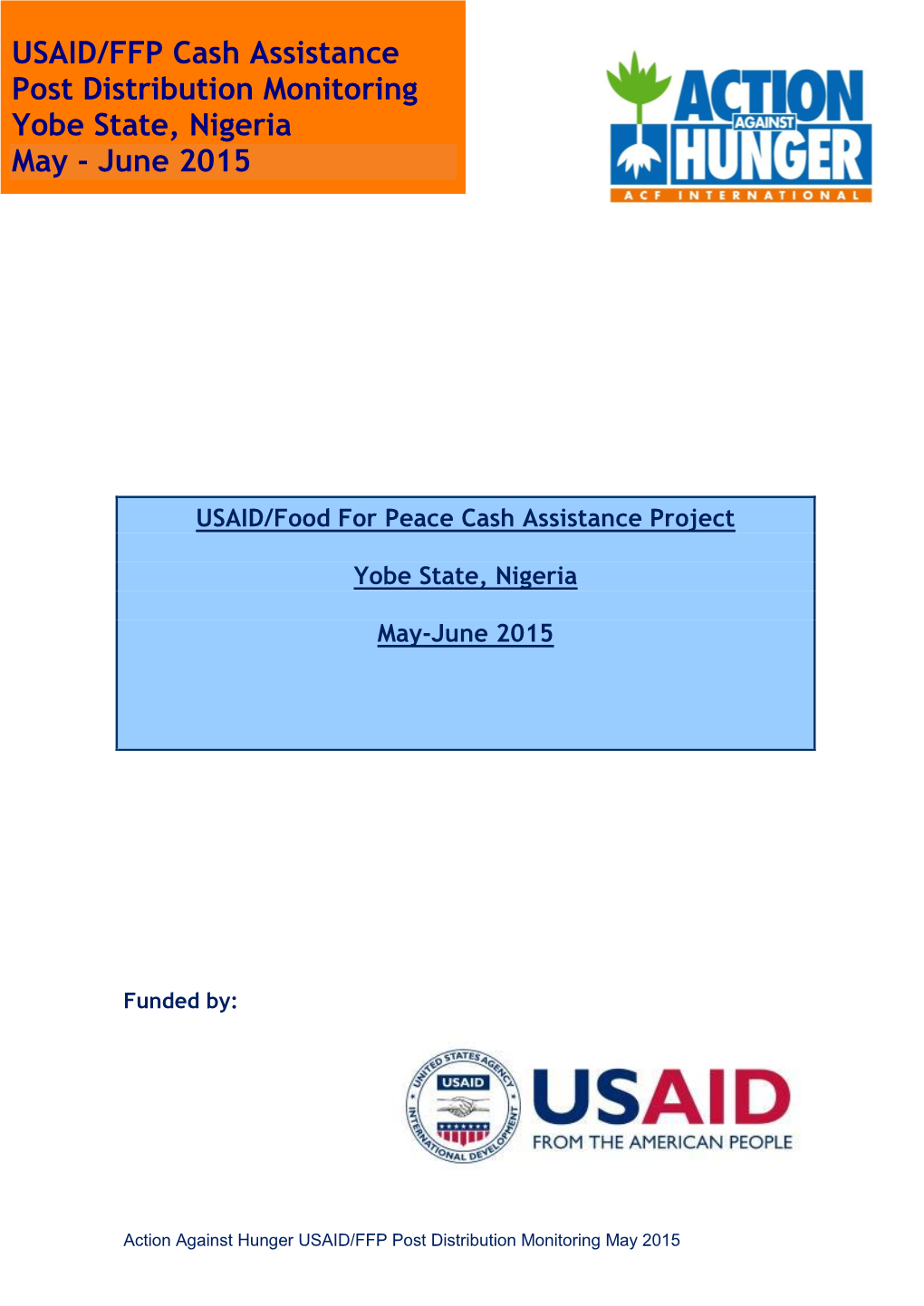 Model Nutrition Assessment Report