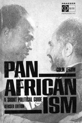 Pan-Africanism a Short Political Guide