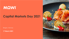 Capital Markets Day 2021