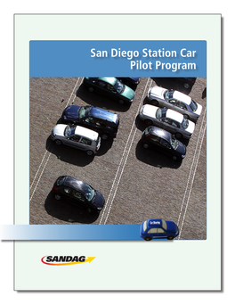 San Diego Station Car Pilot Program Partner Agencies