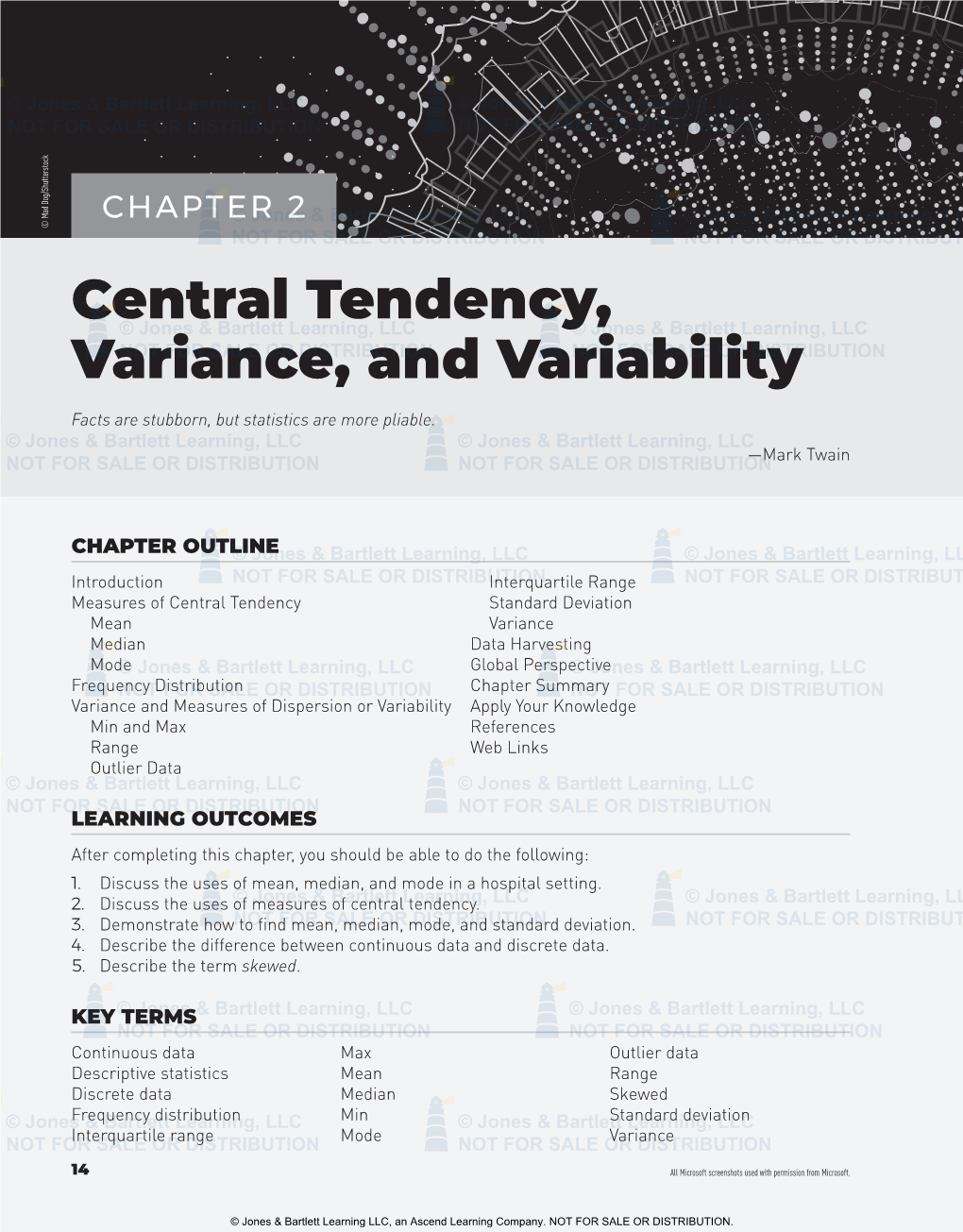 Central Tendency, Variance, and Variability