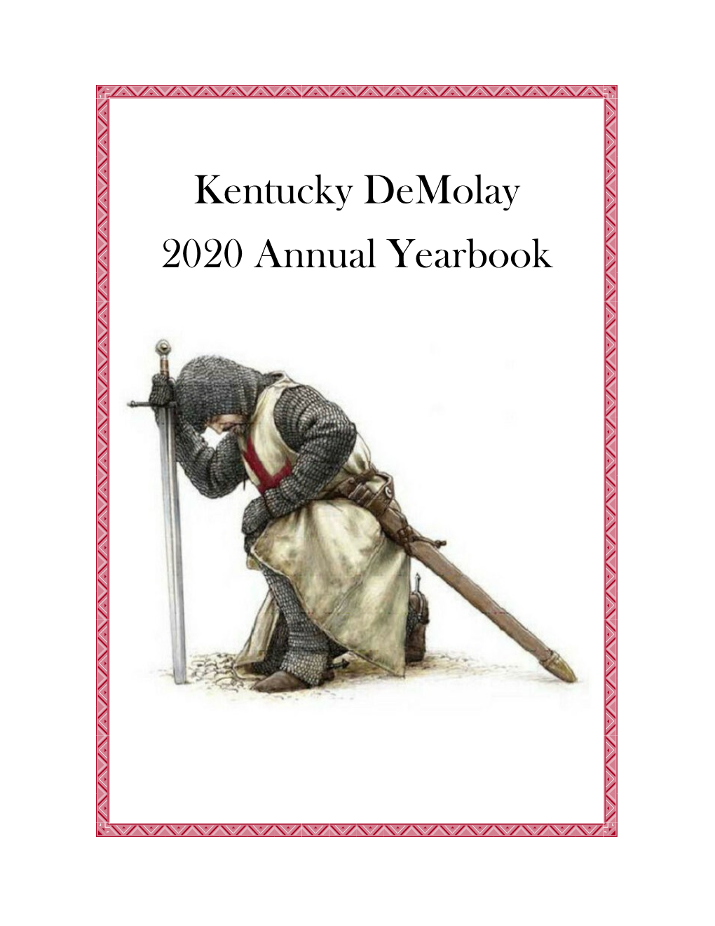 Kentucky Demolay 2020 Annual Yearbook